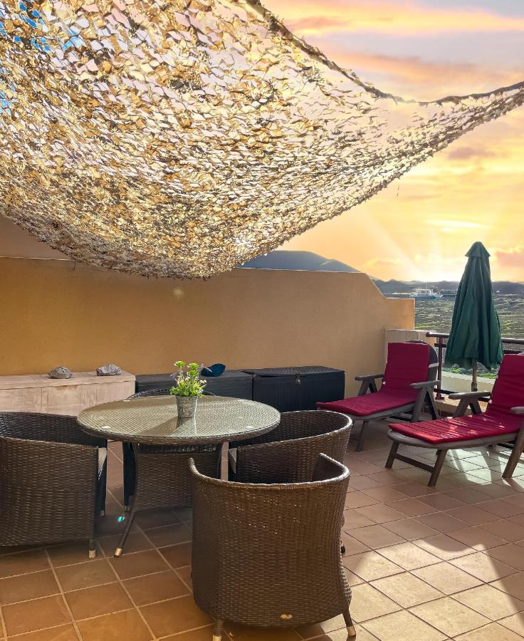 Sunset Corralejo Con Solarium Privado Apartman Kültér fotó
